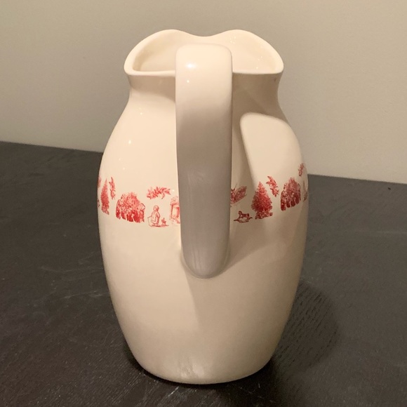 Vintage 2004 Square Nest Christmas Pitcher - Picture 11 of 13